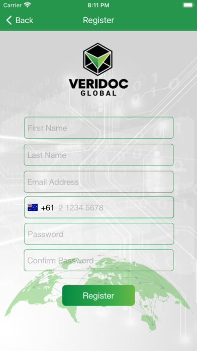 Screenshot di VeriDoc Global