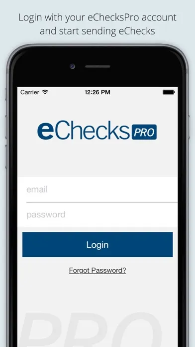 eChecksPro Mobile Checkbook 스크린샷