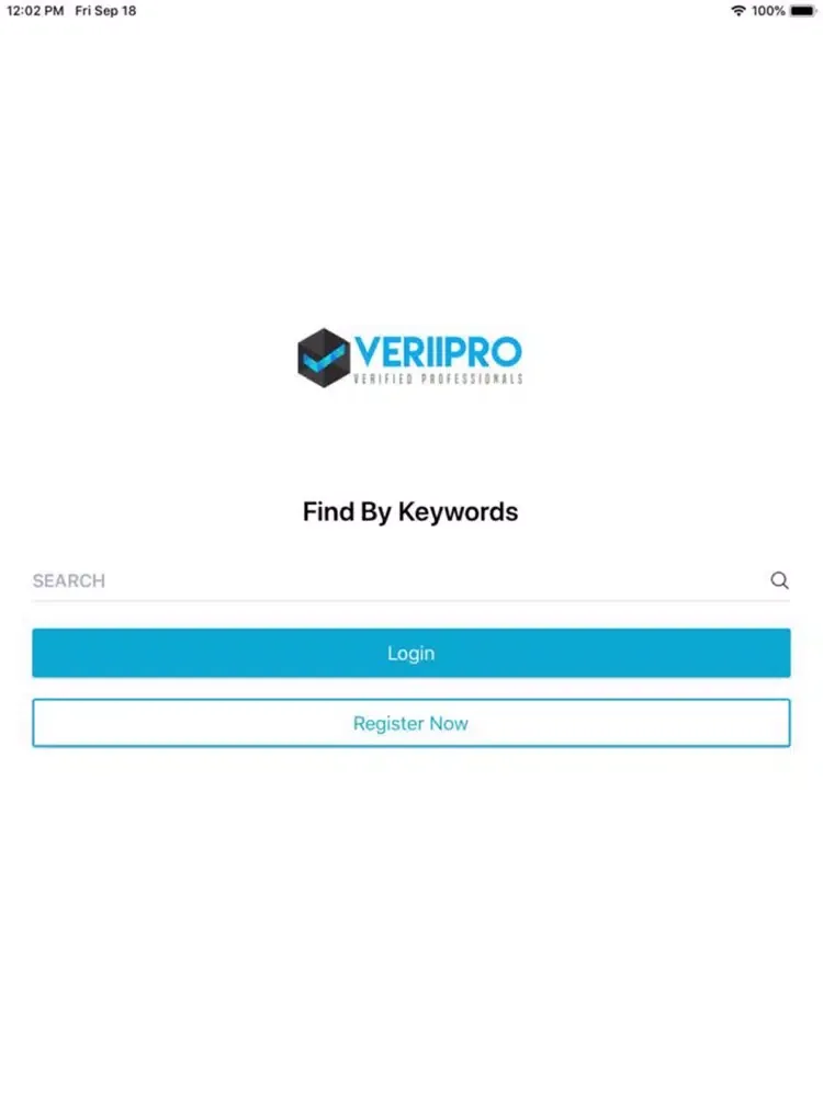 VeriiPro Job Search & Career iPad  سکرین شاٹس