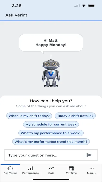 MyVerint Screenshots