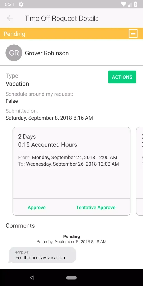 Verint TeamView Screenshots