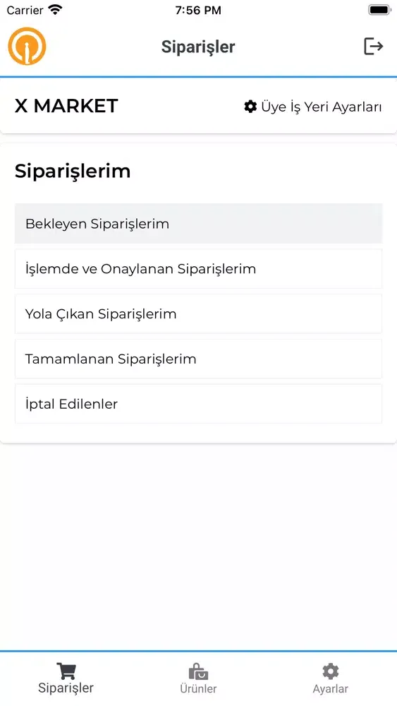 Apti Üye İş Yeri Ekran Görüntüleri