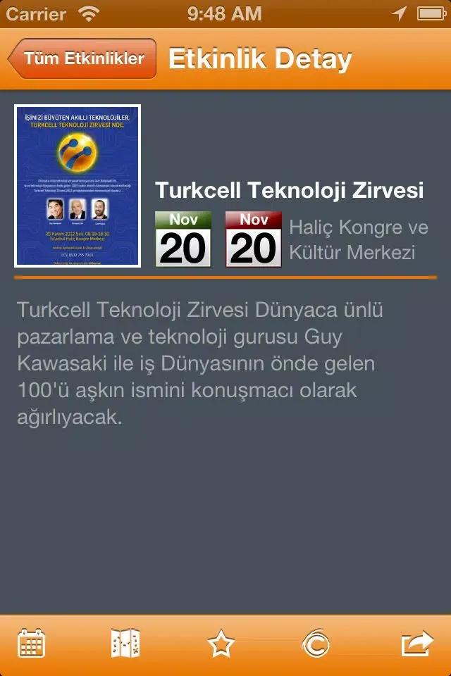 Fuar, Kongre ve Konferans Ekran Görüntüleri