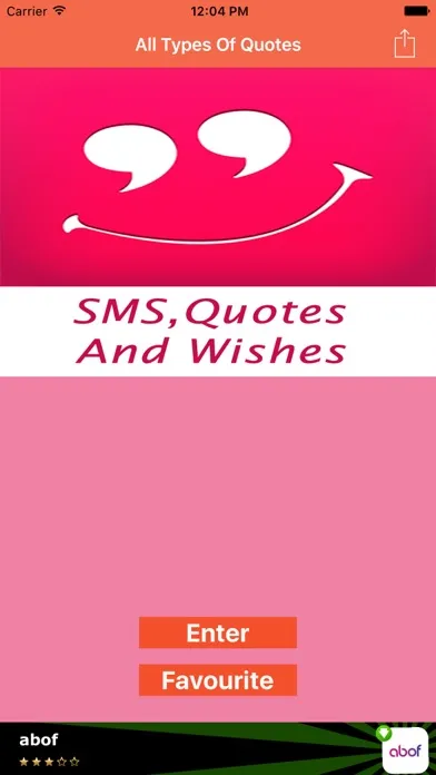Скриншоты All Types Of Latest SMS,Quotes And Wishes Free App