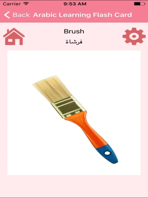 Скриншоты Arabic Learning Flash Card iPad 