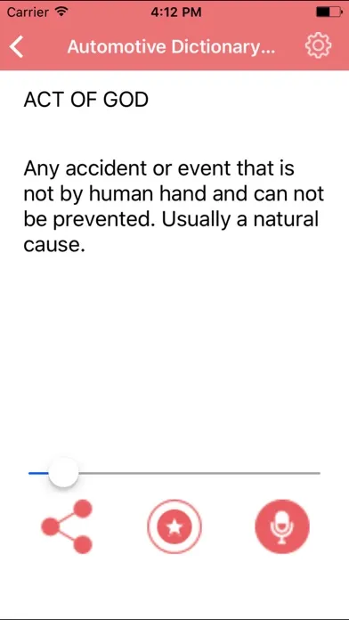 Automotive Dictionary - Concepts Terms Screenshots