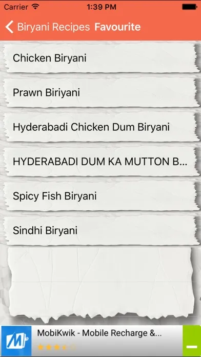 Biryani Recipes -Non Veg and Veg Recipes Book Screenshots
