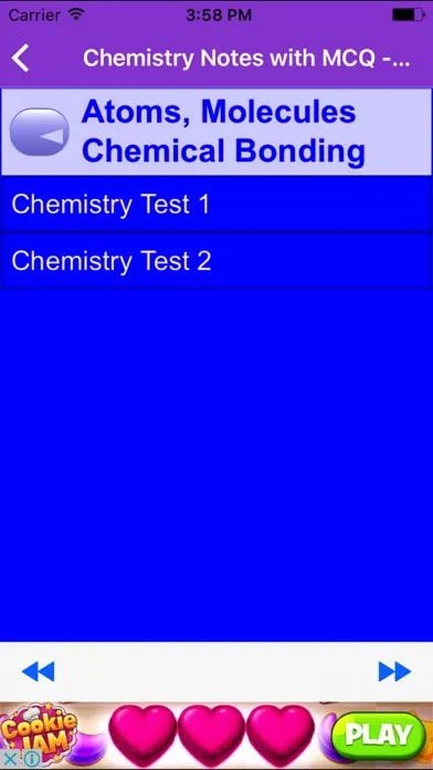 Captures d'écran de Chemistry Notes with MCQ - Become Chemistry Expert
