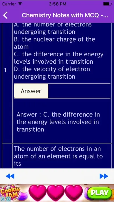 Captures d'écran de Chemistry Notes with MCQ - Become Chemistry Expert