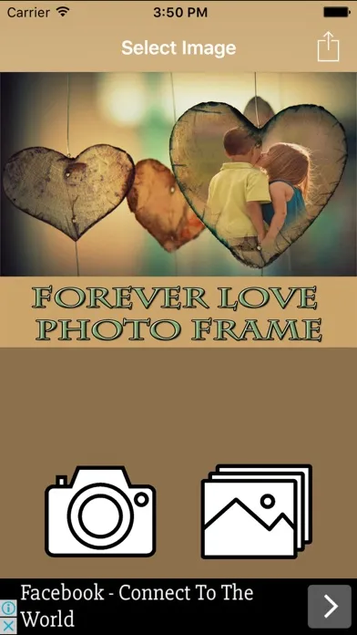 Forever Love HD Photo Collage Frame سکرین شاٹس