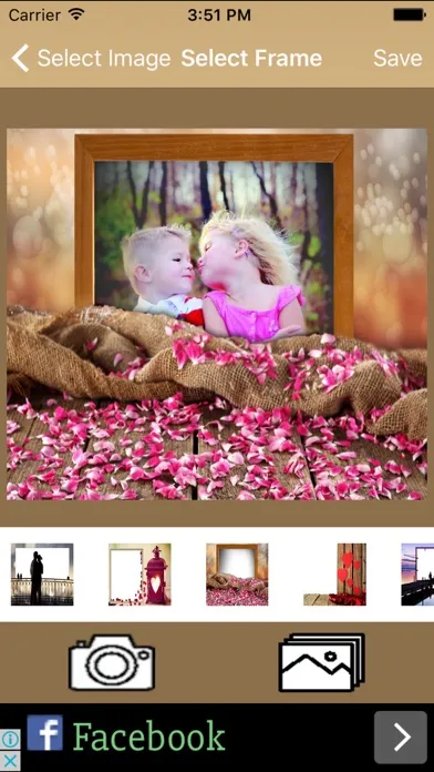 Forever Love HD Photo Collage Frame سکرین شاٹس