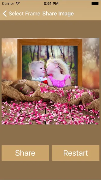Forever Love HD Photo Collage Frame سکرین شاٹس
