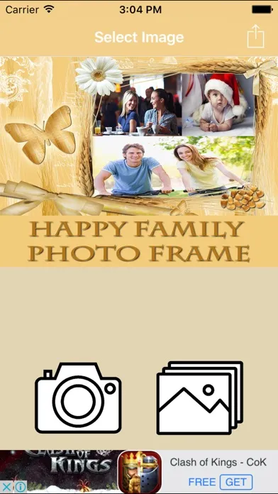 Happy Family HD Photo Collage Frame سکرین شاٹس