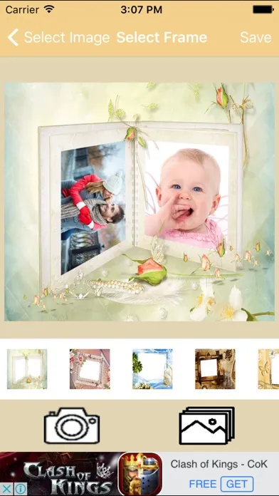Happy Family HD Photo Collage Frame سکرین شاٹس