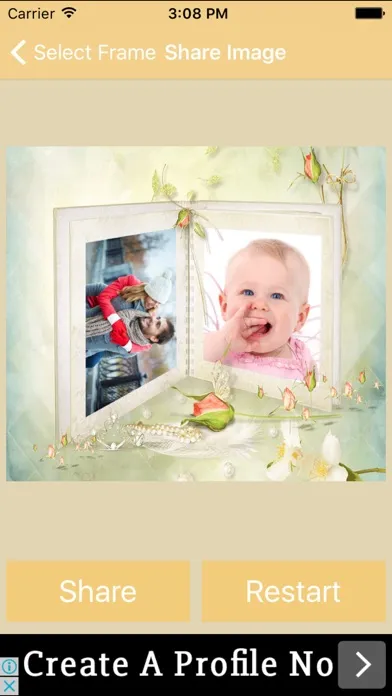 Happy Family HD Photo Collage Frame سکرین شاٹس