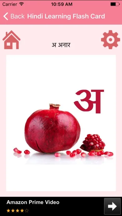 Hindi Learning Flash Card应用截图