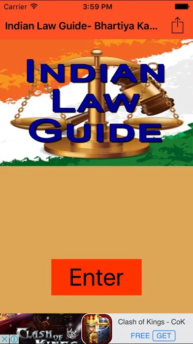 Indian Law Guide- Bhartiya Kanoon ki Dictionary 스크린샷