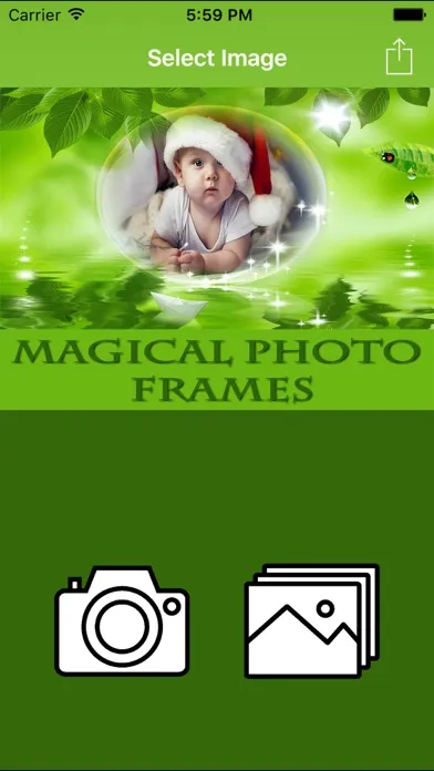 Magical 3D Photo Frames 스크린샷