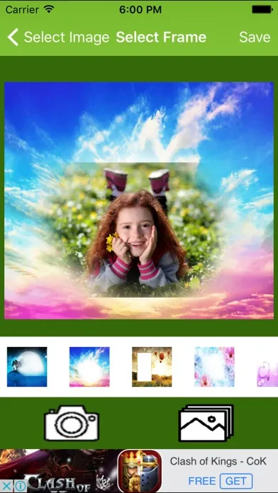 Magical 3D Photo Frames 스크린샷