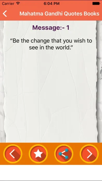 Mahatma Gandhi Best Messages And Quotes Free Books应用截图
