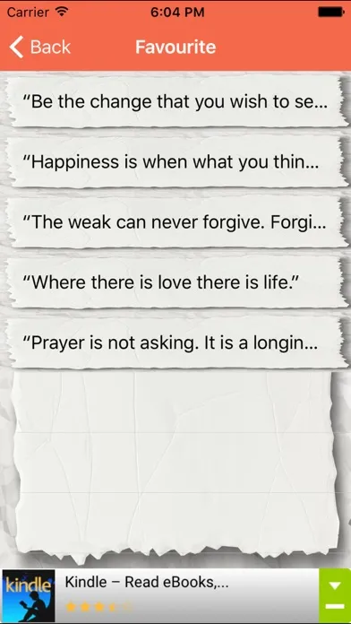 Mahatma Gandhi Best Messages And Quotes Free Books应用截图