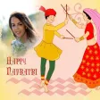 Navratri Photo Collage Frame Navratri Photo Collage Frame