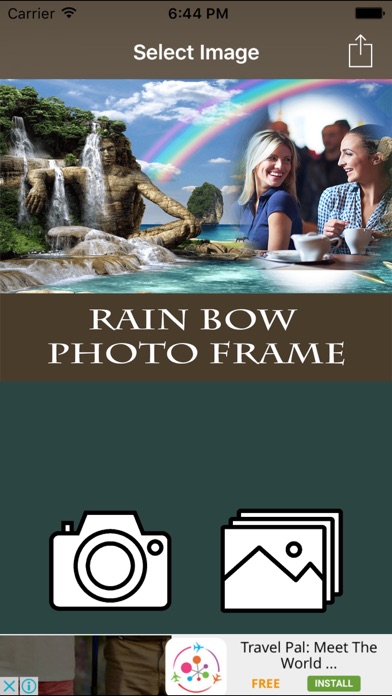 صور Rain Bow Photo Frame And Pic Collage
