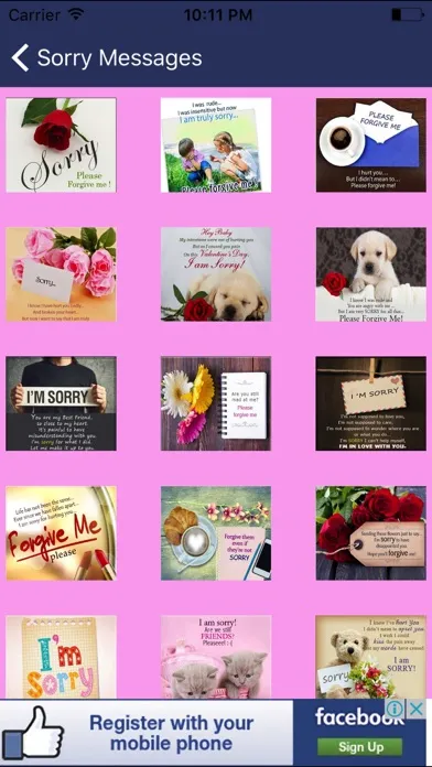 ภาพหน้าจอของ Sorry And Forgive me Best Cards,Messages & Images