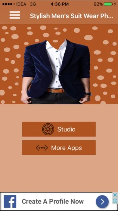 Men's Suit Wear Photo Creator 스크린샷