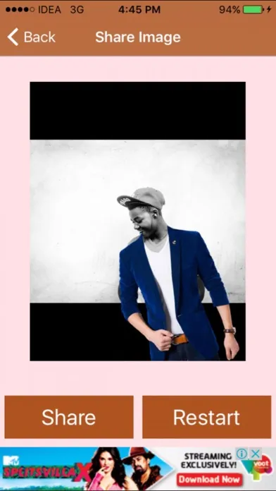 Men's Suit Wear Photo Creator 스크린샷