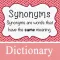 Synonym Dictionary Definitions Terms