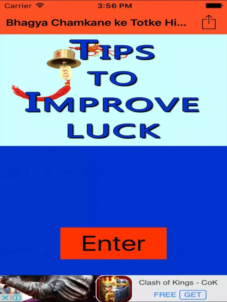 Captures d'écran de Bhagya Chamkane ke Totke Hindi Improve Luck Tips iPad 