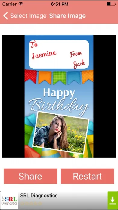 Birthday Greeting Card Maker For Wishes & Messages Screenshots