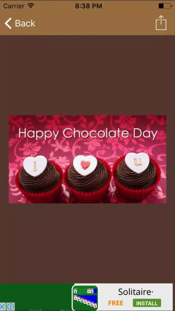 Happy Chocolate Day Messages,Greetings And Images Screenshots