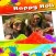 Happy Holi Photo Collage Frame