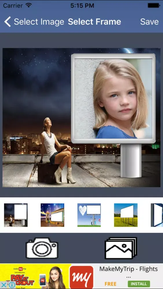 3D Hoarding Photo Frame And Pic Collage应用截图