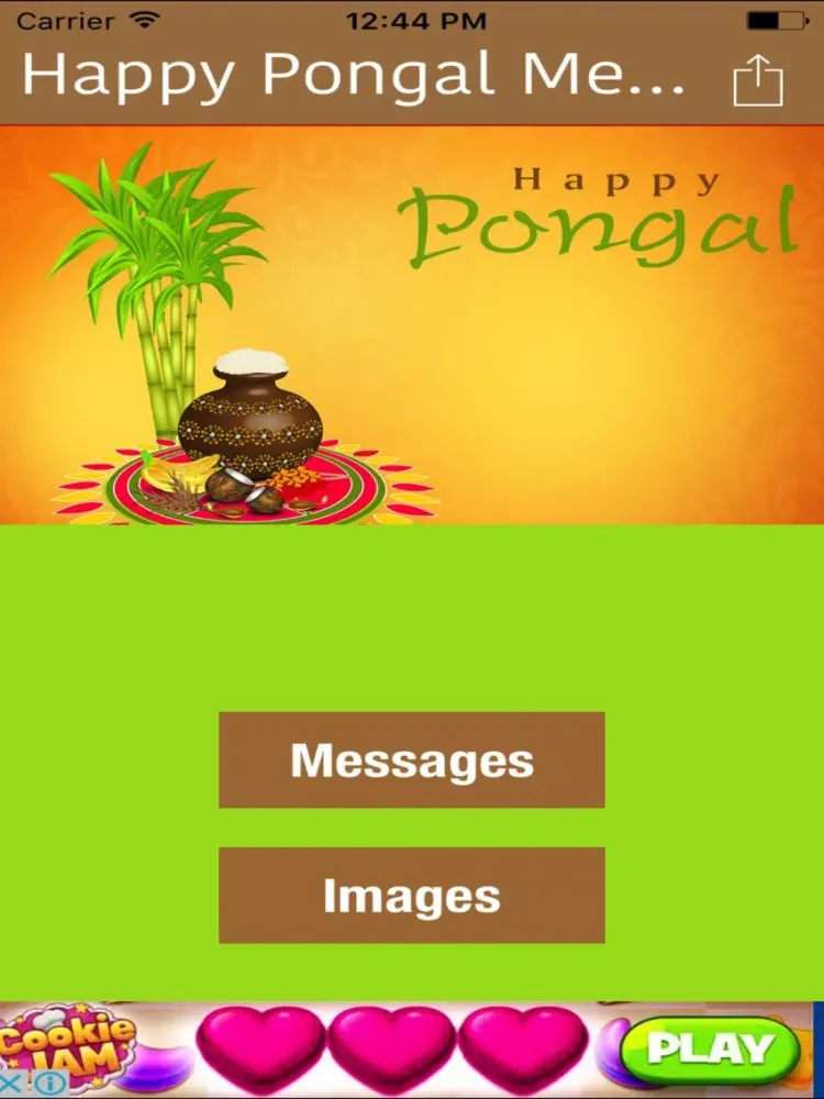 Tangkapan layar Happy Pongal Greetings And Messages iPad 