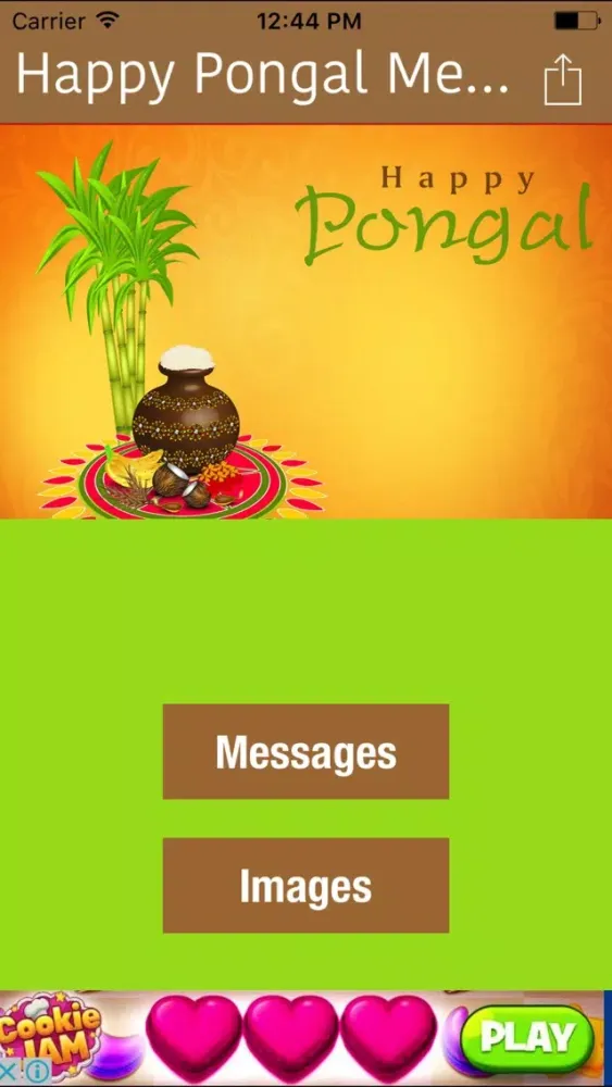 Tangkapan layar Happy Pongal Greetings And Messages