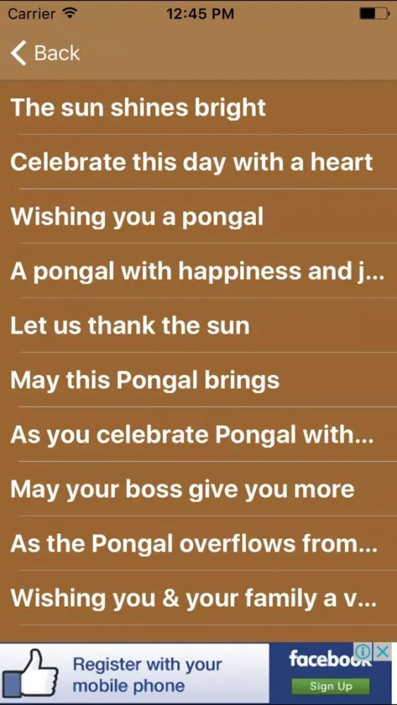 Tangkapan layar Happy Pongal Greetings And Messages