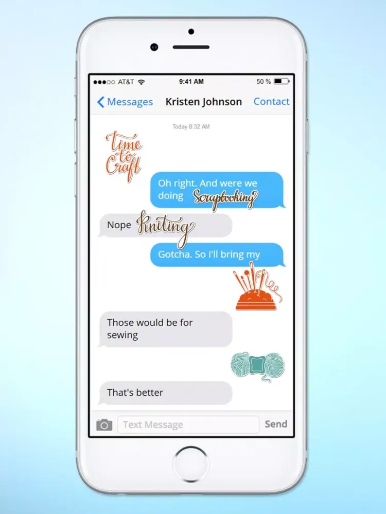 ภาพหน้าจอของ Arts and Crafts Handmade DIY Sticker Pack iPad 