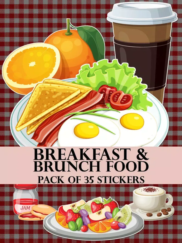 Captures d'écran de Breakfast and Brunch Food Sticker Pack iPad 
