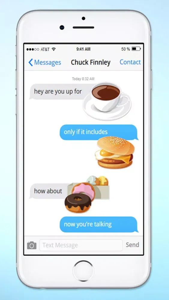 Captures d'écran de Breakfast and Brunch Food Sticker Pack