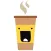 Cute Coffee Emojis Sticker Pack