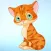 Cute Kitten Messages Sticker Pack