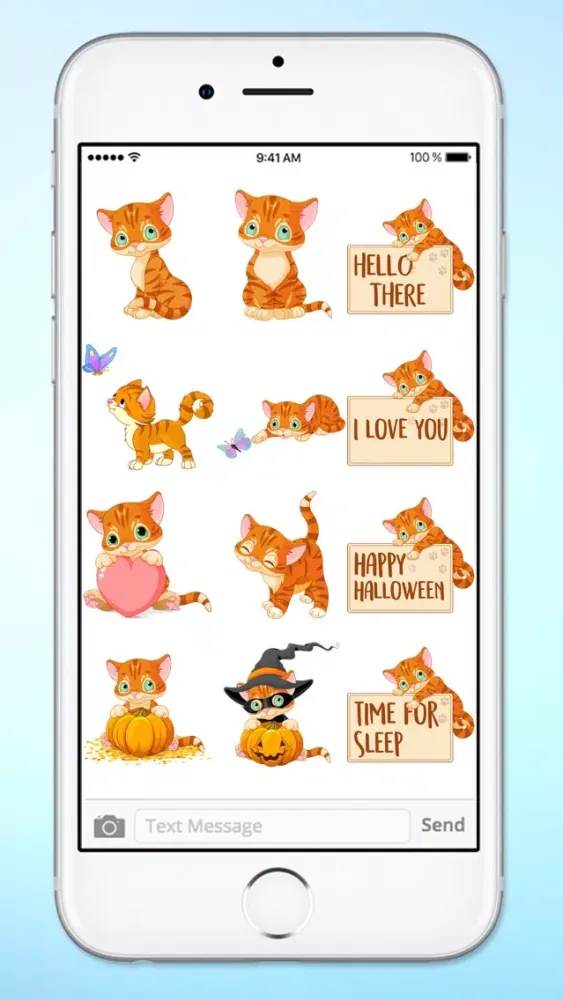 Скриншоты Cute Kitten Messages Sticker Pack