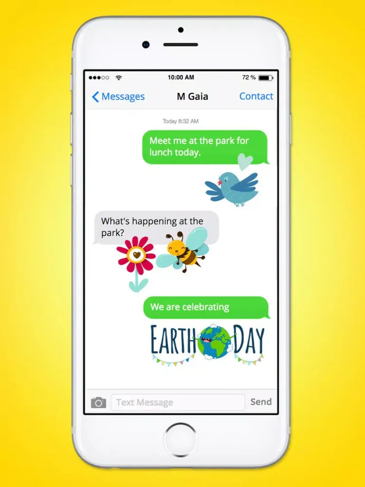 The Cutest Earth Day Sticker Pack iPad  স্ক্রিনশট
