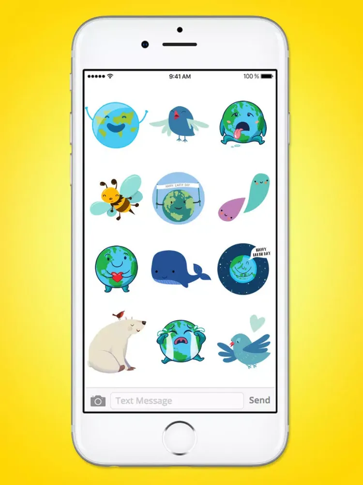 The Cutest Earth Day Sticker Pack iPad  স্ক্রিনশট