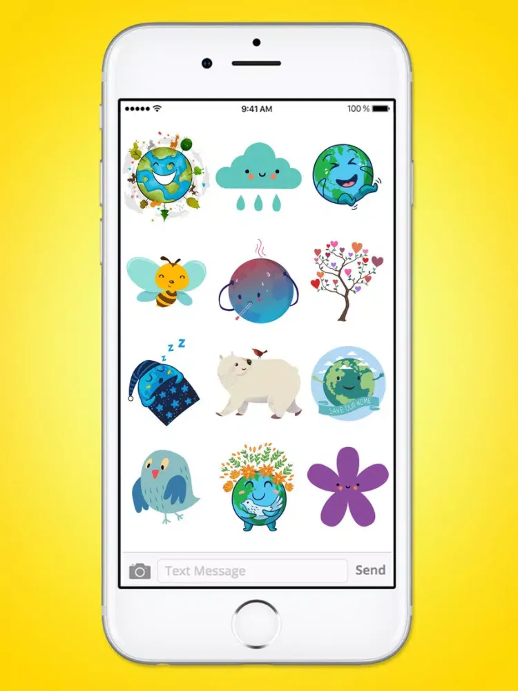 The Cutest Earth Day Sticker Pack iPad  স্ক্রিনশট