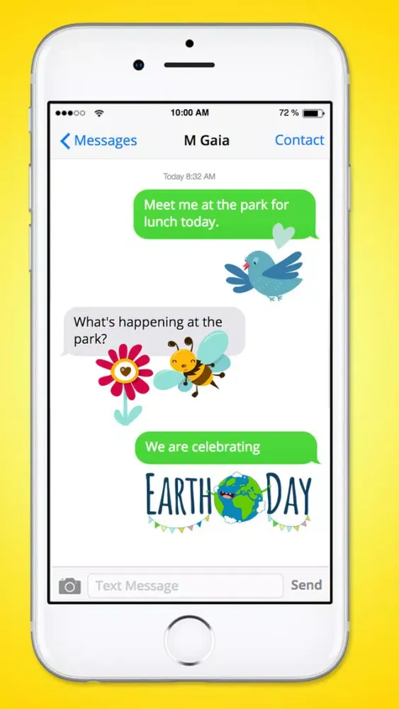 The Cutest Earth Day Sticker Pack স্ক্রিনশট