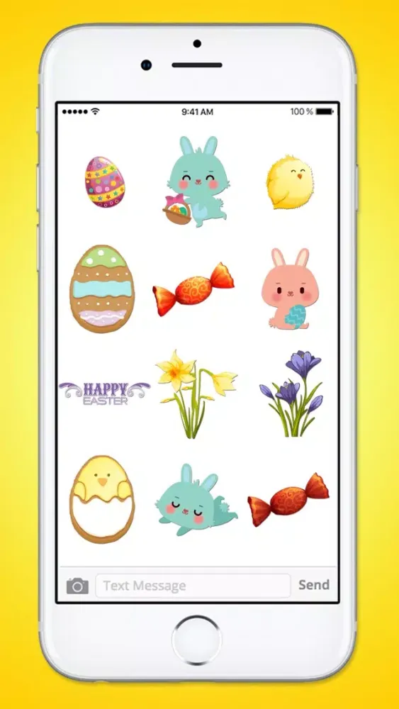Скриншоты Happy Easter Basket Sticker Pack